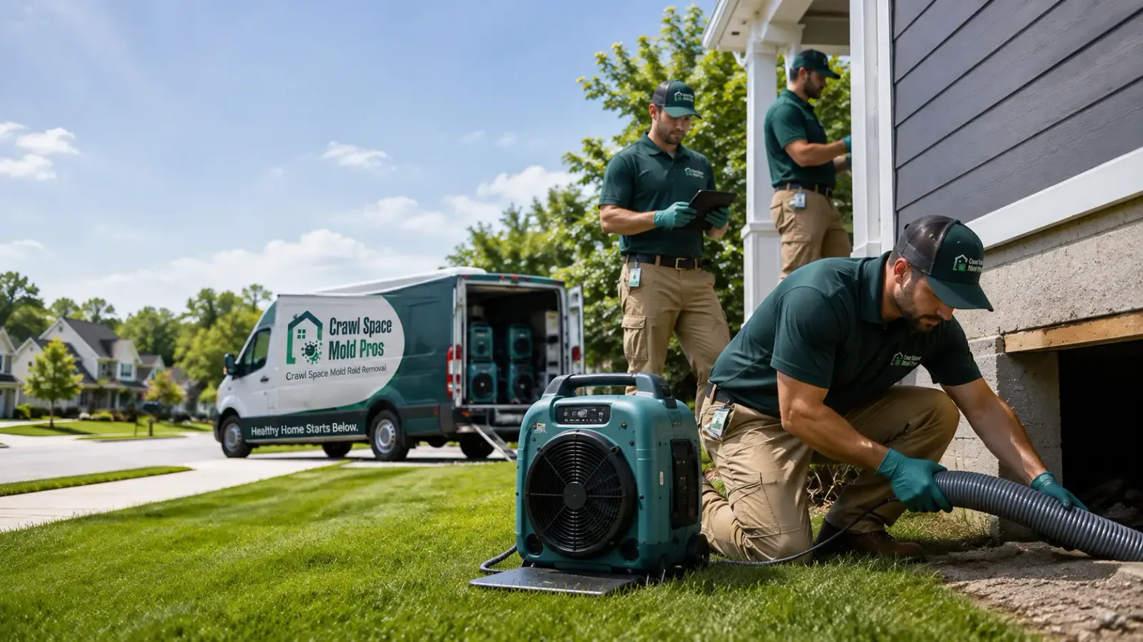Crawl Space Mold Removal in Framingham, MA